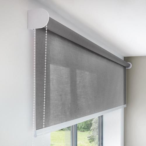 Sunscreen single roller blinds